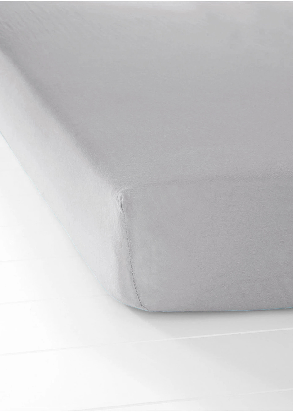 Κατωσέντονο με λάστιχο ζέρσεϊ-Γκρι Ανοιχτό-bpc living bonprix collection