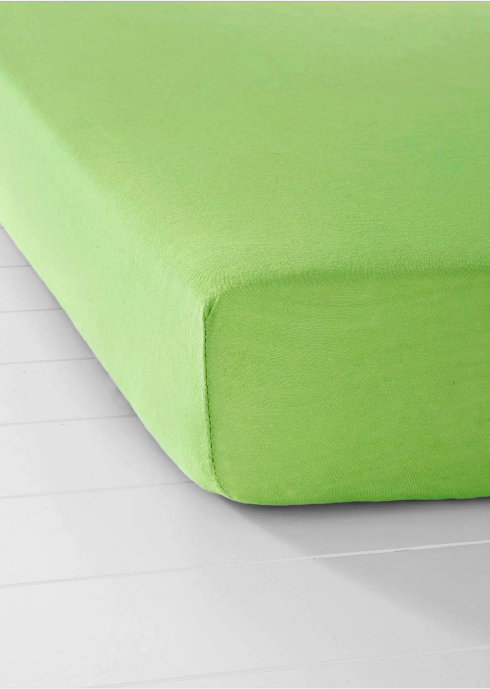 Κατωσέντονο με λάστιχο ζέρσεϊ-Πράσινο-bpc living bonprix collection