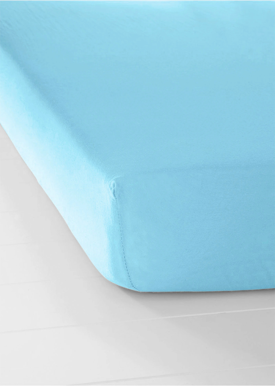 Κατωσέντονο με λάστιχο ζέρσεϊ-Γαλάζιο-bpc living bonprix collection