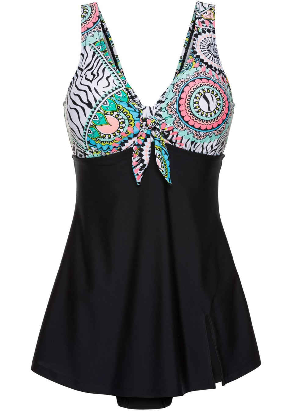 Μαγιό φόρεμα-Μαύρο-bpc bonprix collection