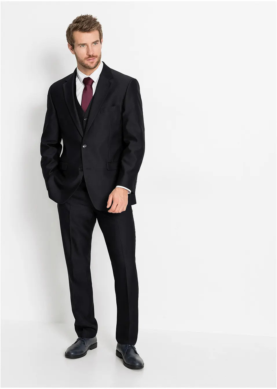 Κοστούμι regular fit (σετ 4 τεμ.)-bpc selection bonprix collection