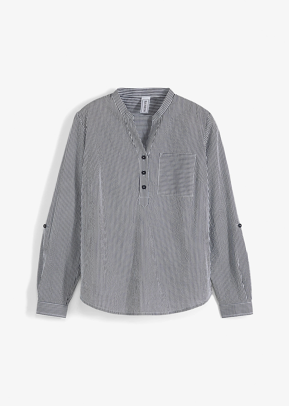 Τουνίκ-Μπλε σκούρο ριγέ-RAINBOW