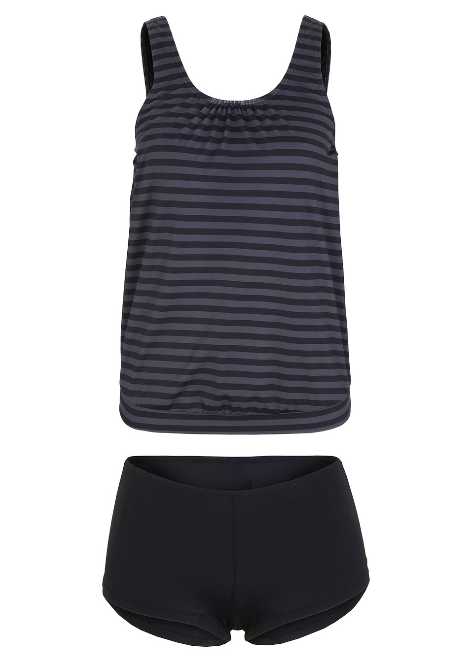 Τανκίνι-Μαύρο/Ανθρακί-bpc bonprix collection