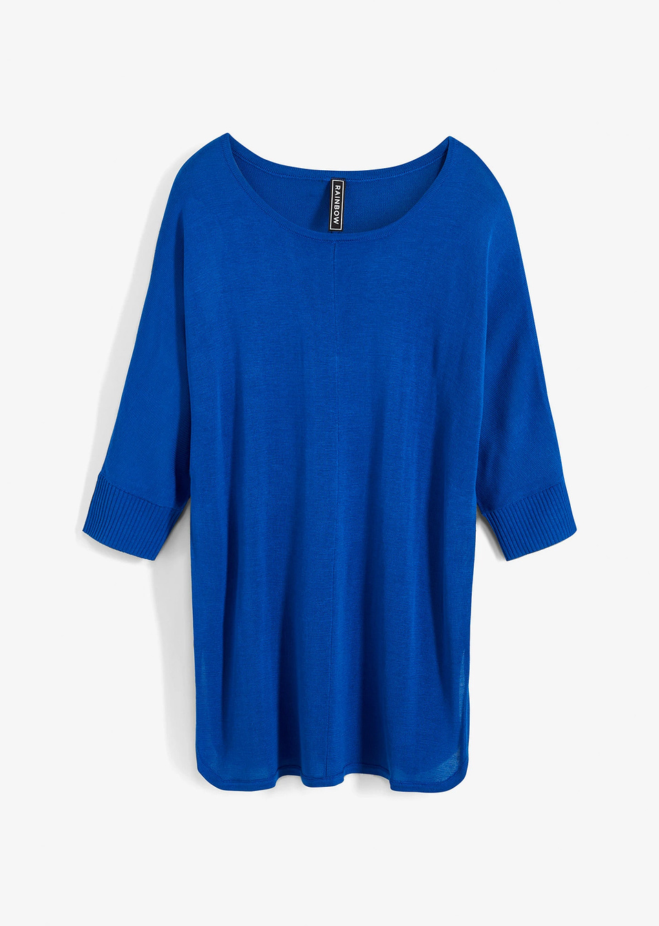 Πουλόβερ με μανίκια 3/4-Μπλε ελεκτρίκ-RAINBOW