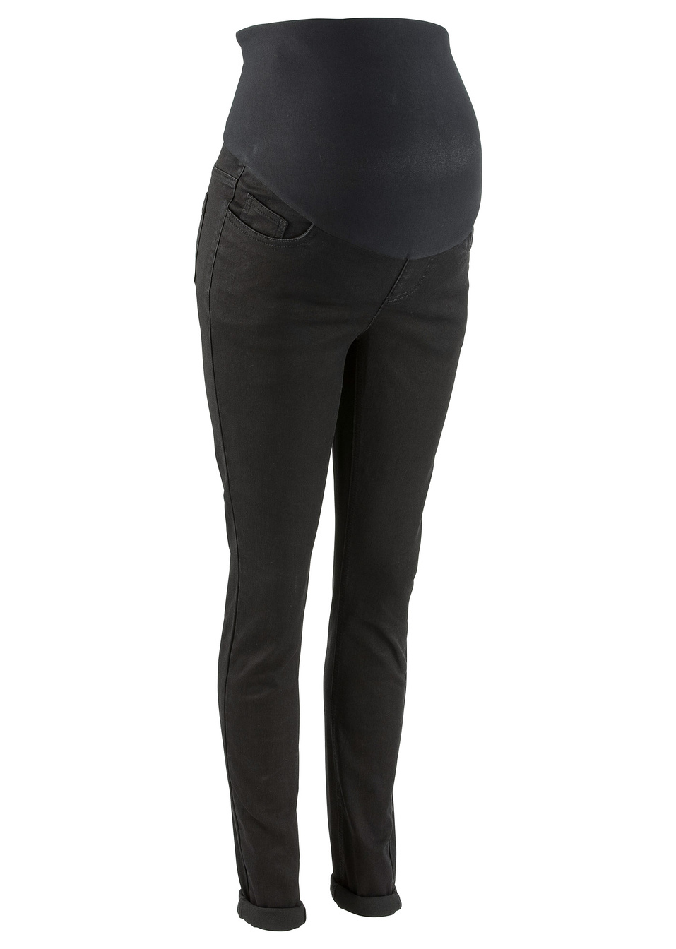 Дънки за бременни skinny-Черно-bpc bonprix collection