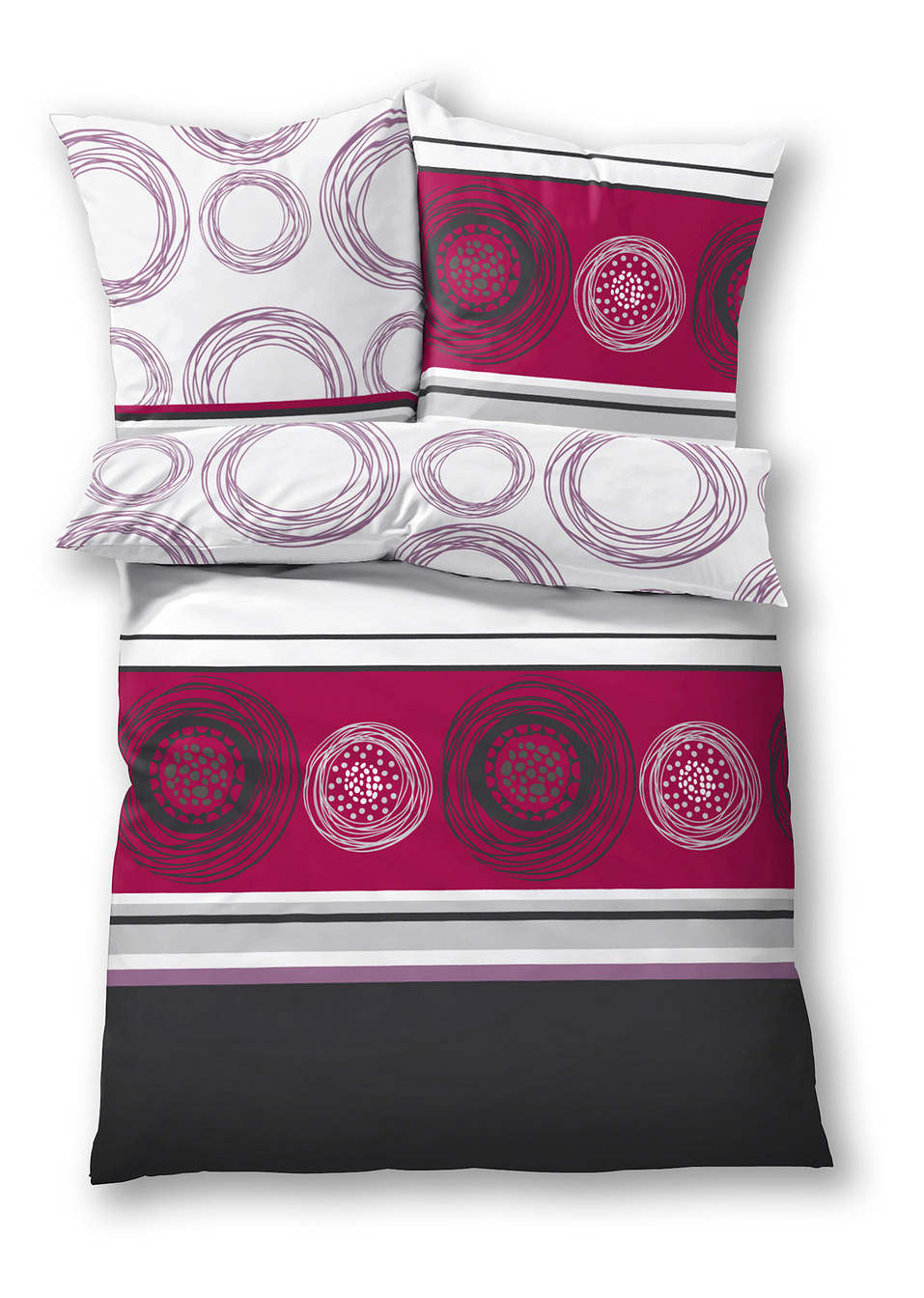 Παπλωματοθήκη με κύκλους-Του βατόμουρου-bpc living bonprix collection