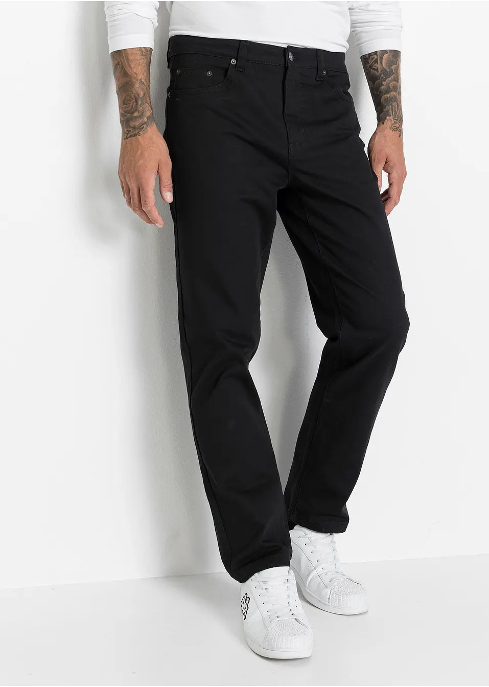 Ελαστικό παντελόνι classic fit straight-bpc bonprix collection