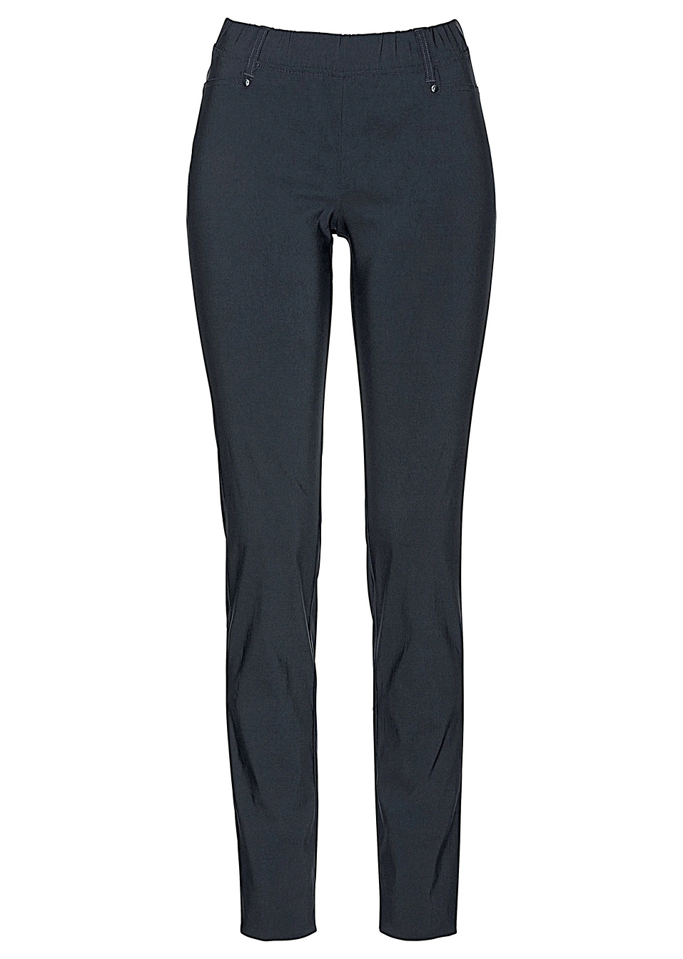 Ελαστικό παντελόνι με λάστιχο-Μαύρο-bpc selection bonprix collection