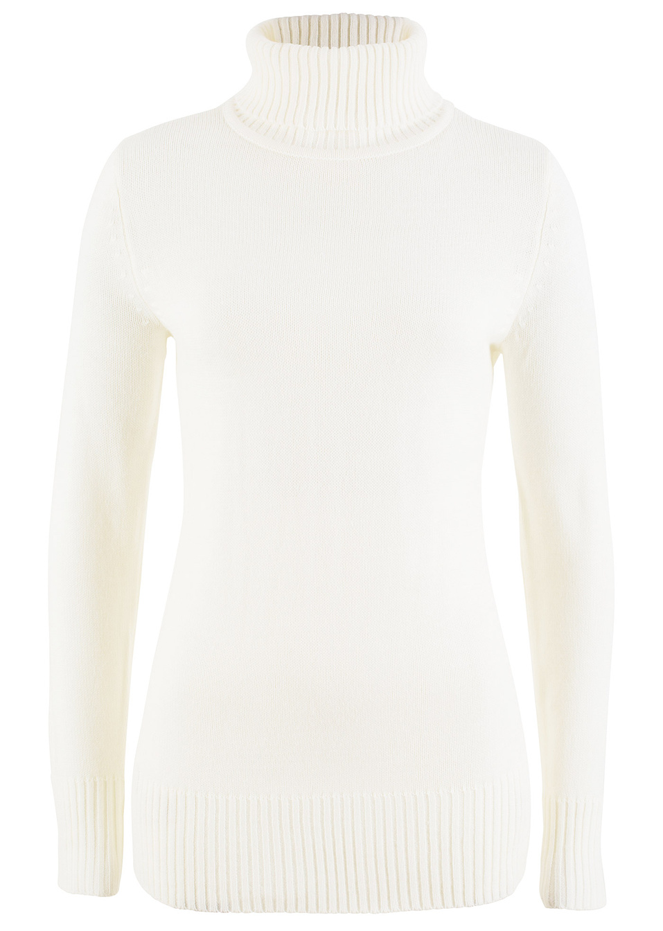 Πουλόβερ ζιβάγκο-Λευκό κρεμ-bpc bonprix collection