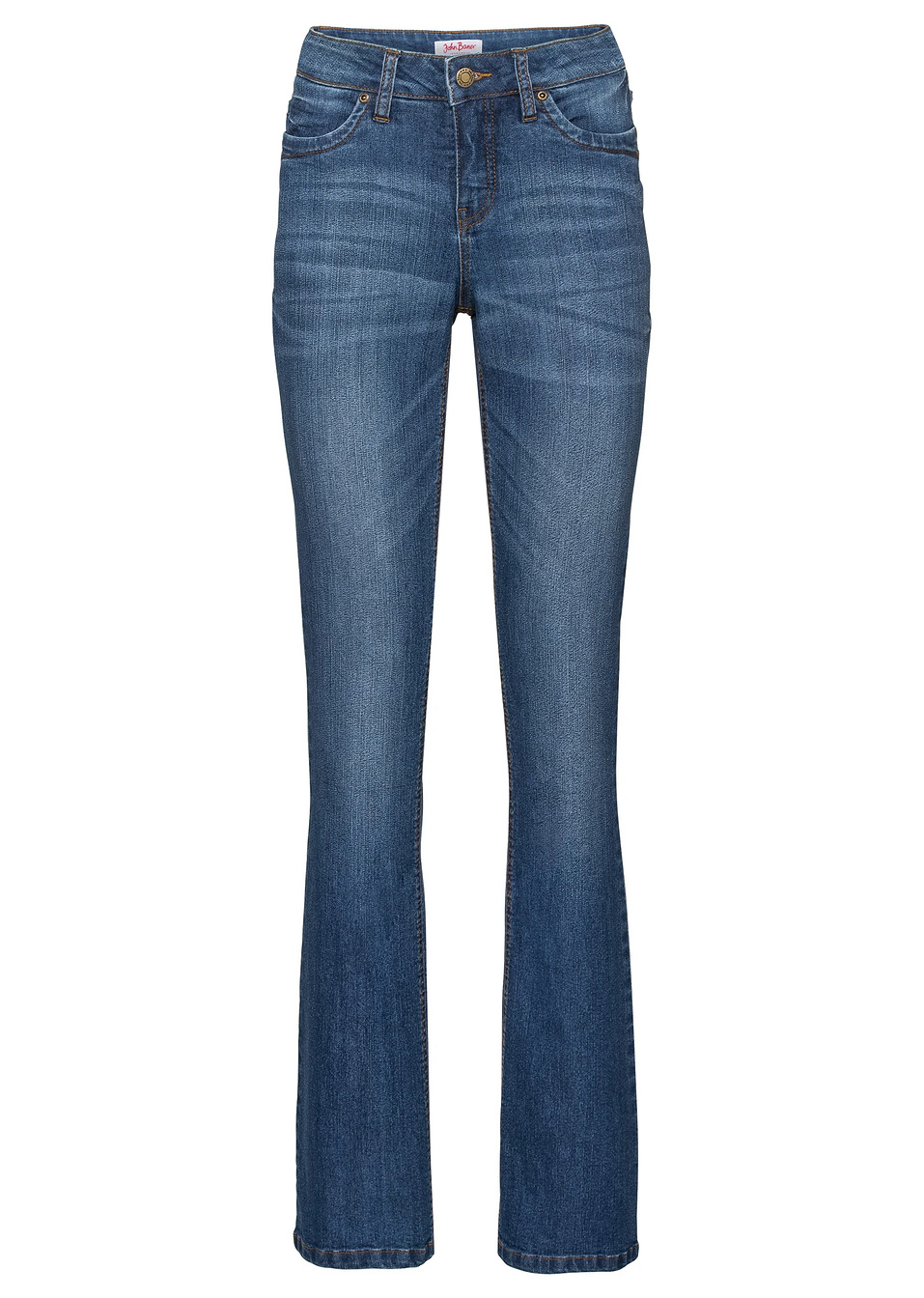 aneto-elastiko-tzin-bootcut-mesaia-mesi-John Baner JEANSWEAR