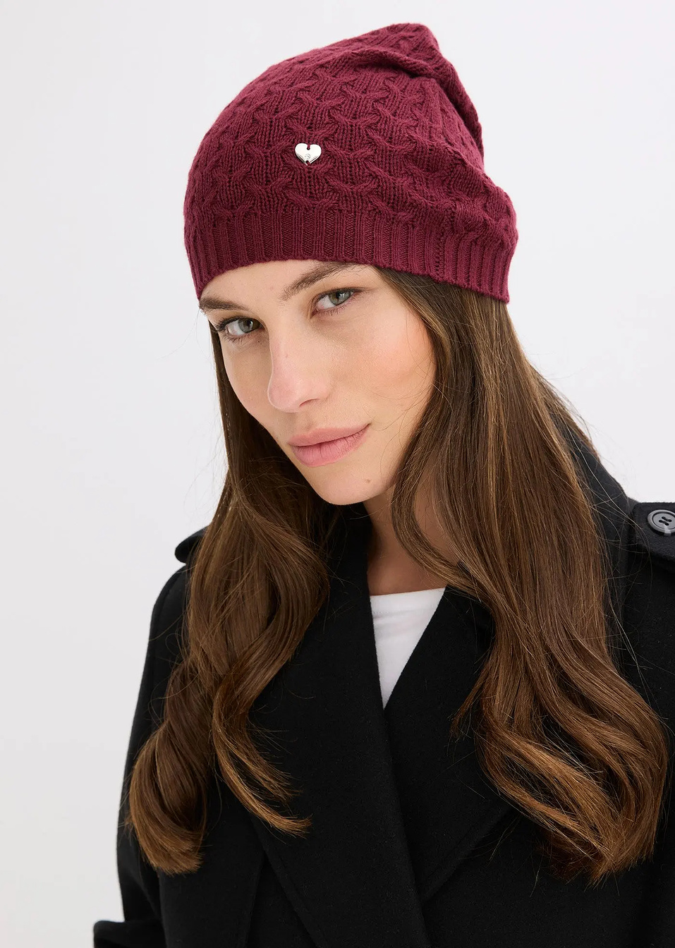 Σκουφάκι με κασμίρι-bpc bonprix collection