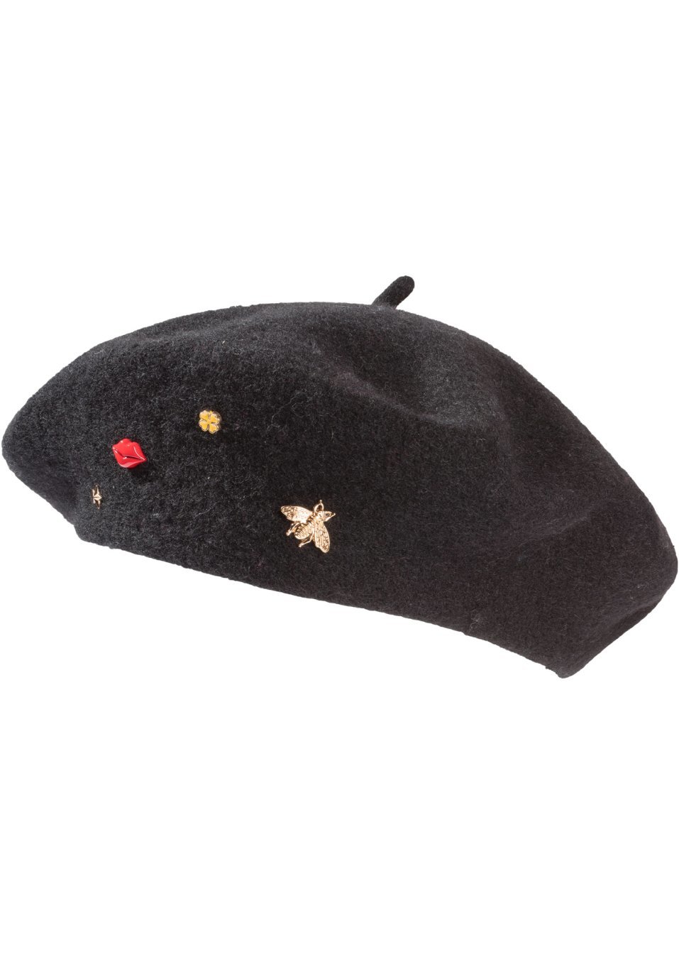 Μπερές με τρουκς Maite Kelly-Μαύρο-bpc bonprix collection