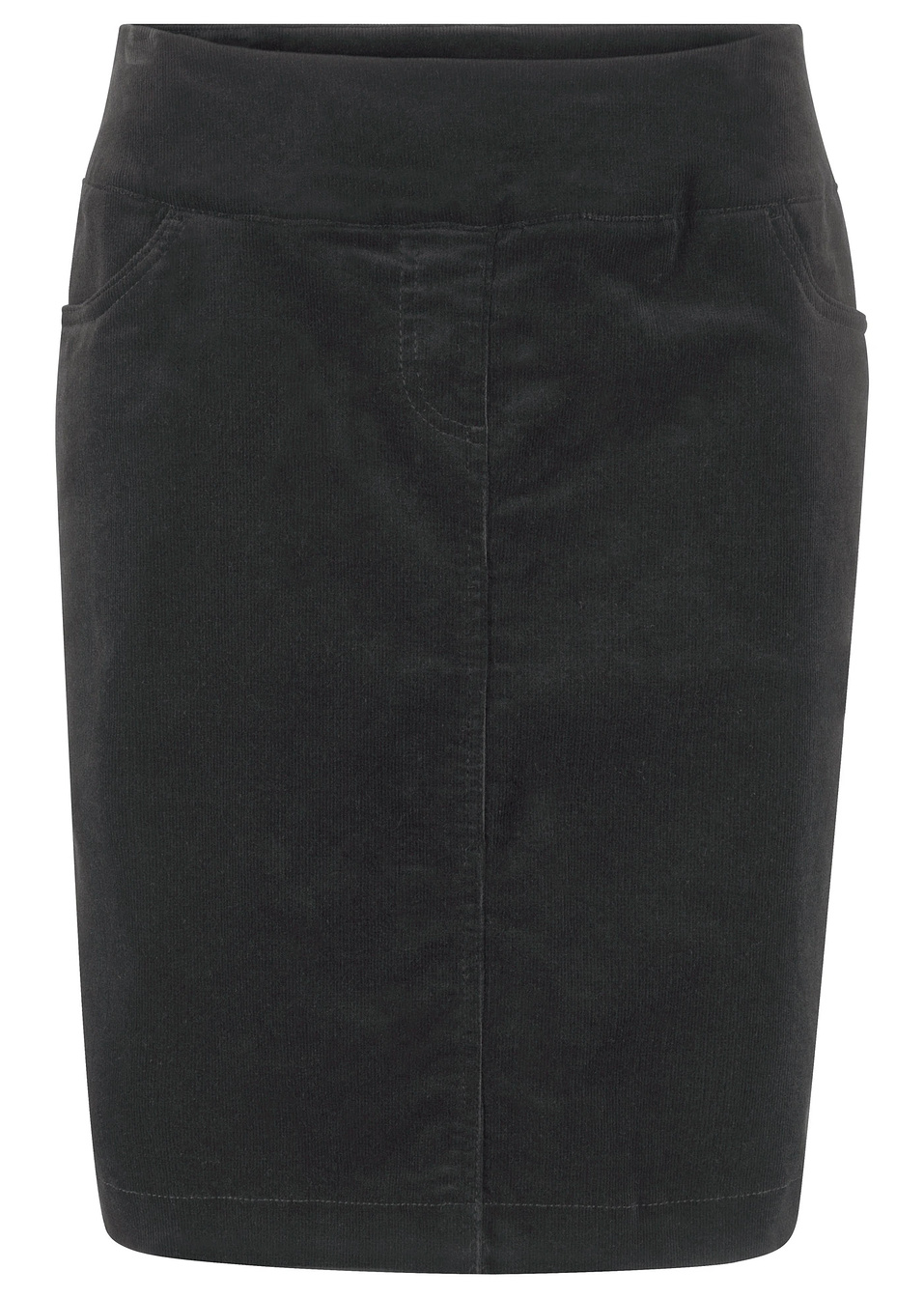 Еластична джинсова пола-Черно-bpc bonprix collection