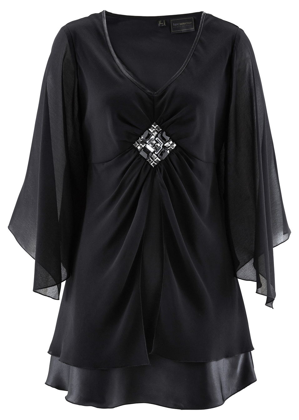 Τουνίκ-Μαύρο-bpc selection bonprix collection