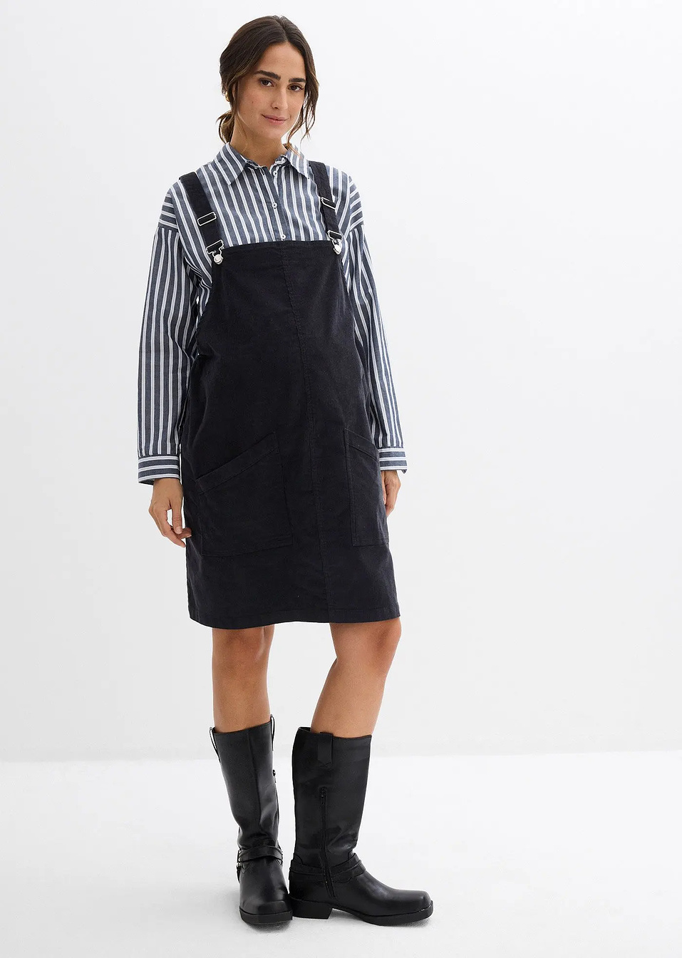 Σαλοπέτα εγκυμοσύνης από βελούδο-bpc bonprix collection