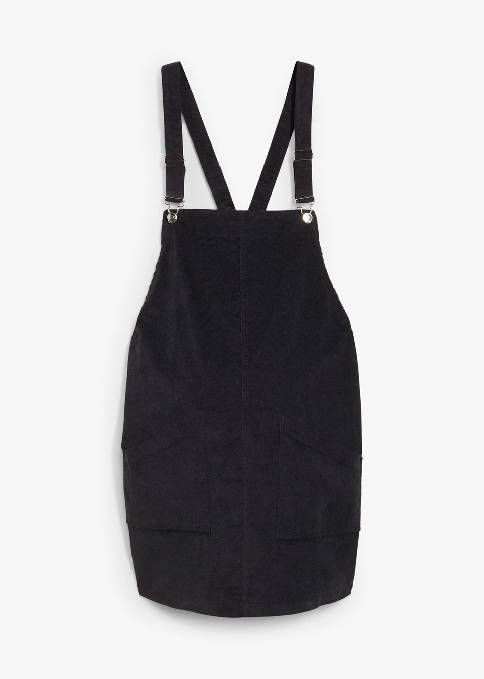 Σαλοπέτα εγκυμοσύνης από βελούδο-Γκρι σκούρο-bpc bonprix collection