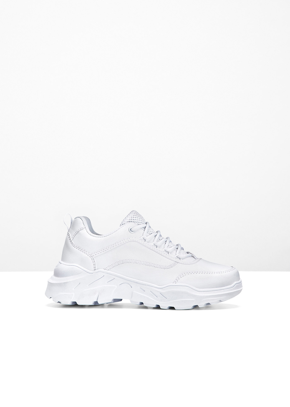 Sneakers με πλατφόρμα-Λευκό-RAINBOW