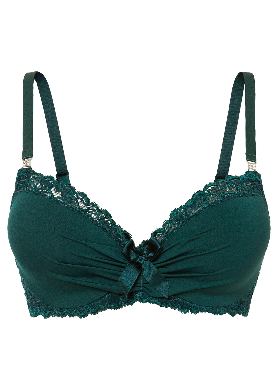 Σουτιέν-Πράσινο σκούρο-BODYFLIRT
