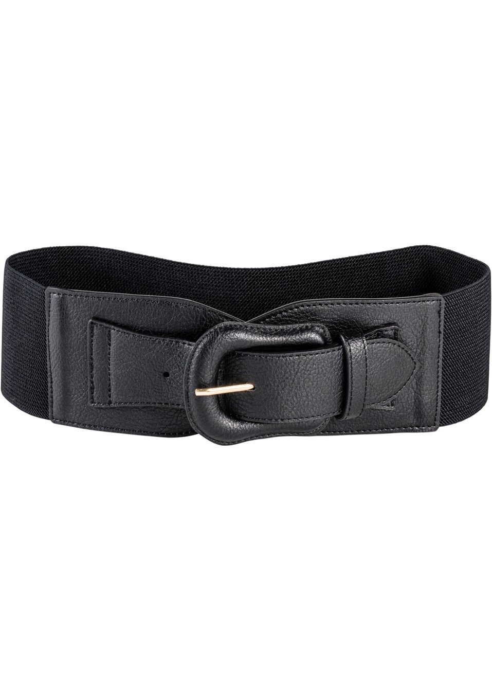 Ελαστική ζώνη-Μαύρο/Χρυσαφί-bpc bonprix collection