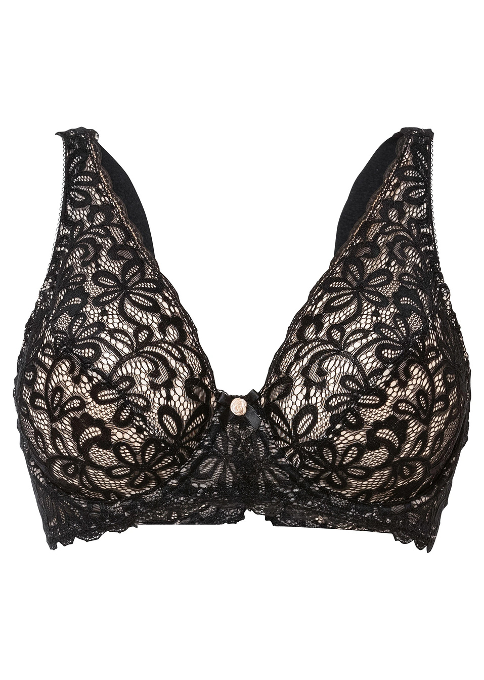 Σουτιέν-Μαύρο/Nude-bpc selection bonprix collection