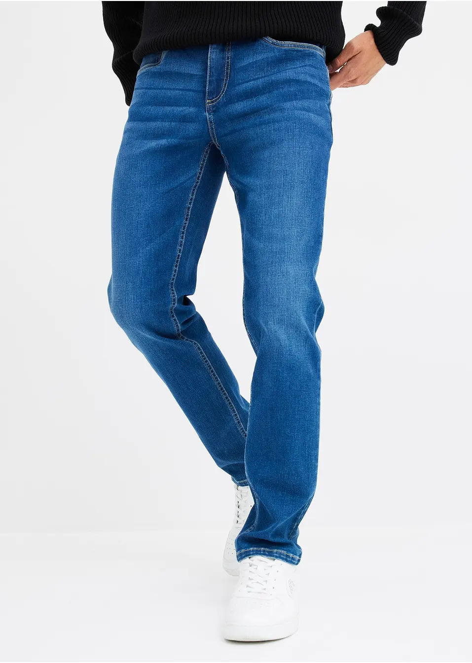 Ελαστικό τζιν regular fit tapered-John Baner JEANSWEAR