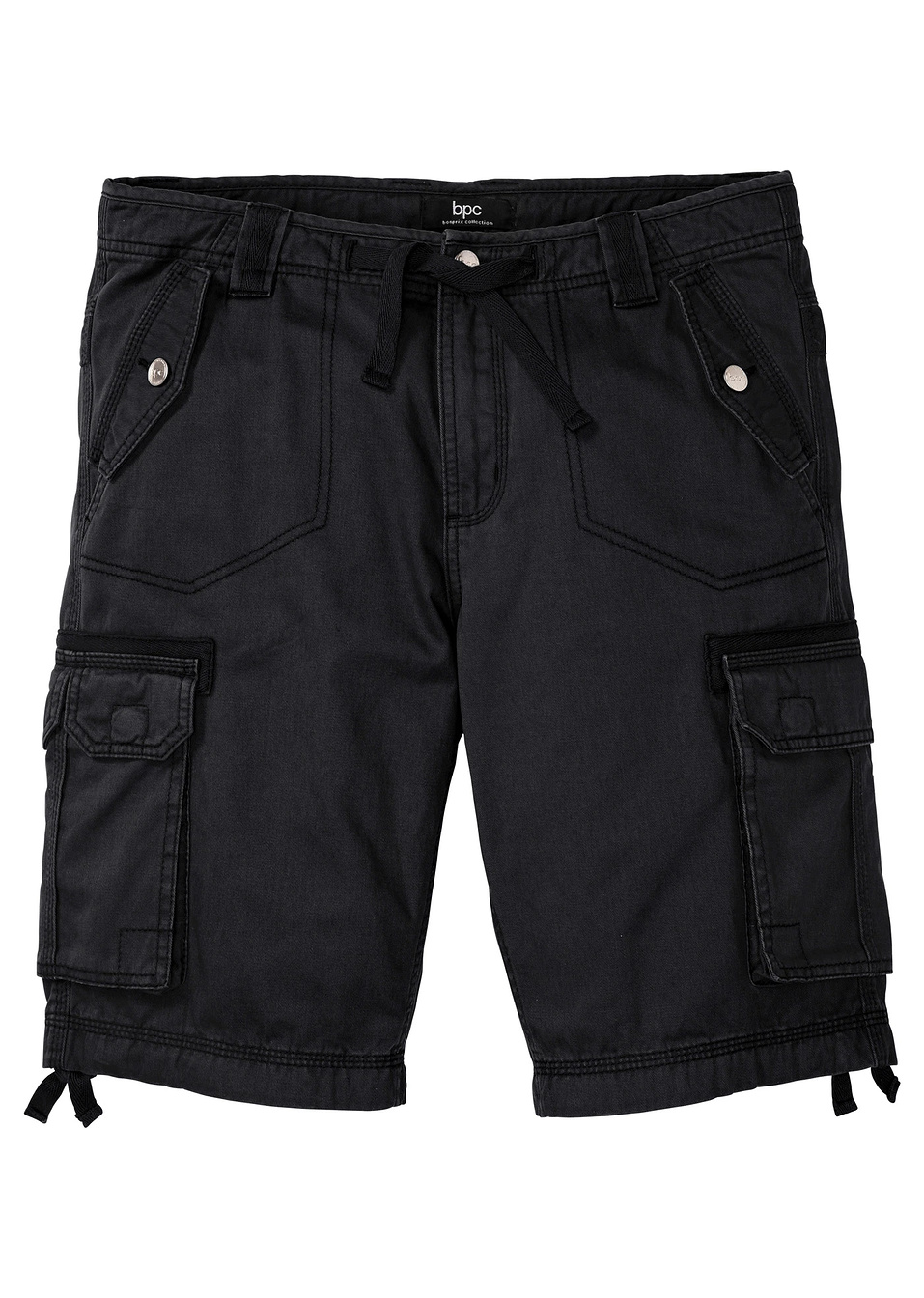 Бермуди карго-Черно-bpc bonprix collection
