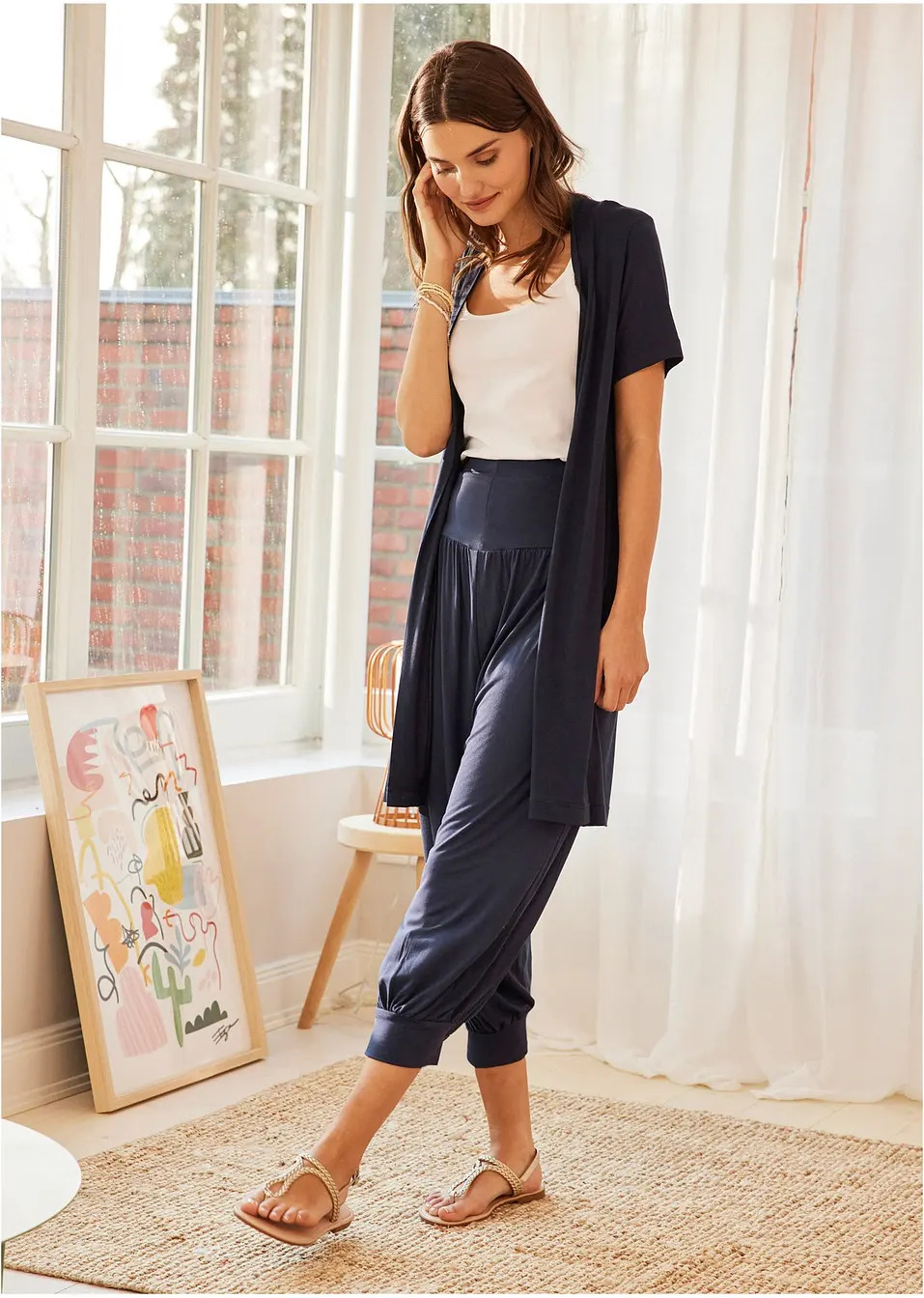 Κοντομάνικη ζακέτα-bpc bonprix collection