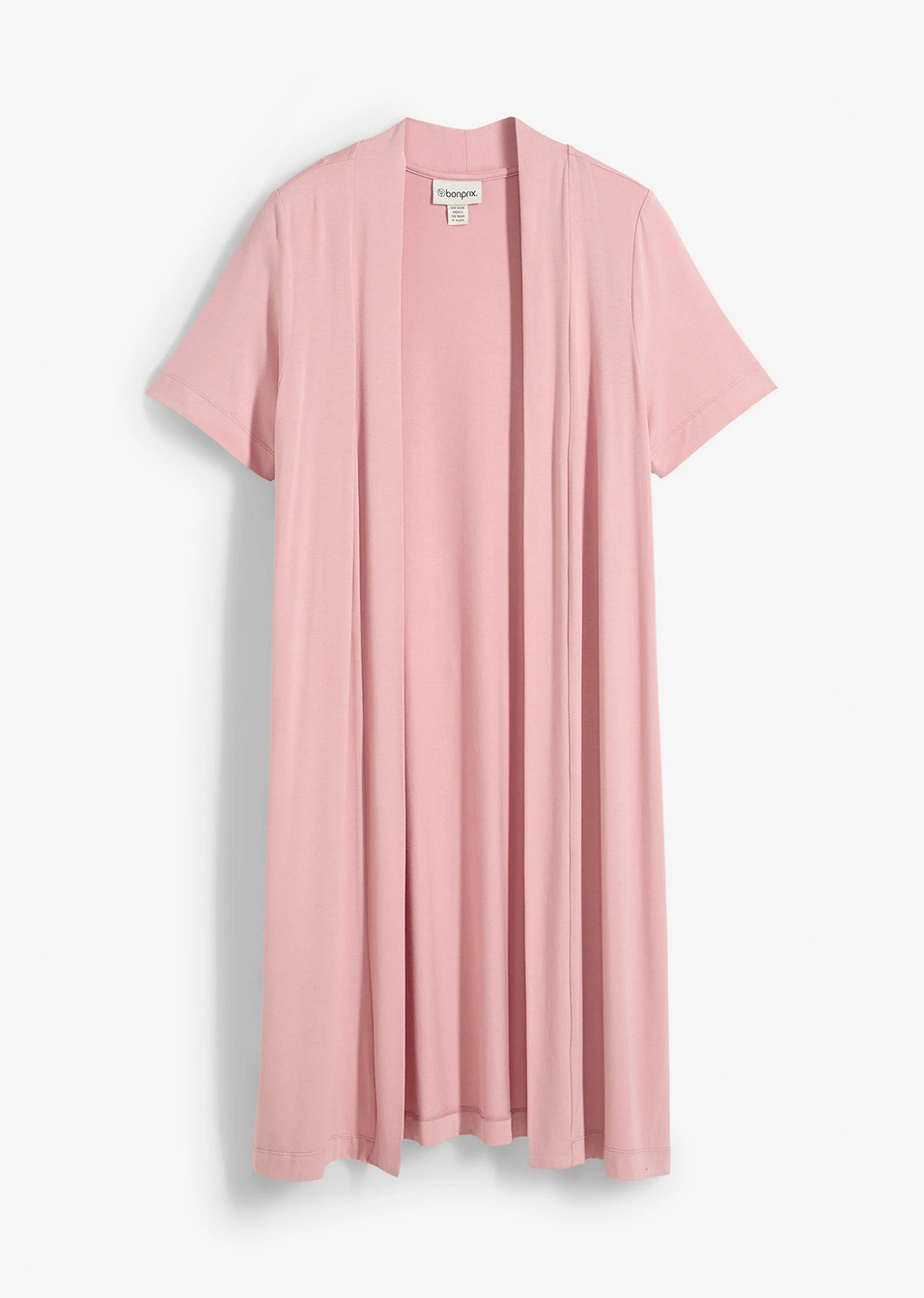 Κοντομάνικη ζακέτα-Ροζ φιμέ-bpc bonprix collection