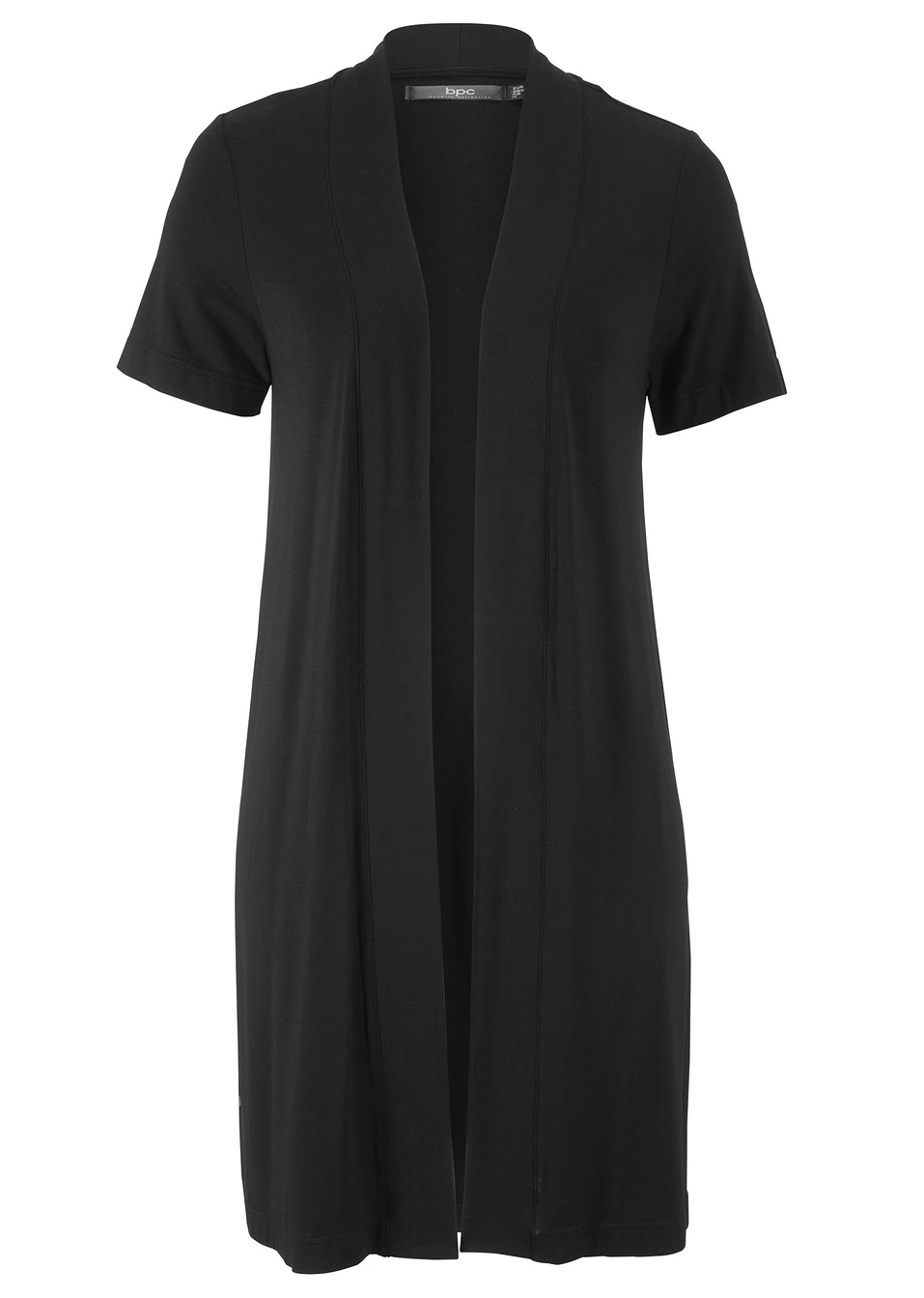 Κοντομάνικη ζακέτα-Μαύρο-bpc bonprix collection