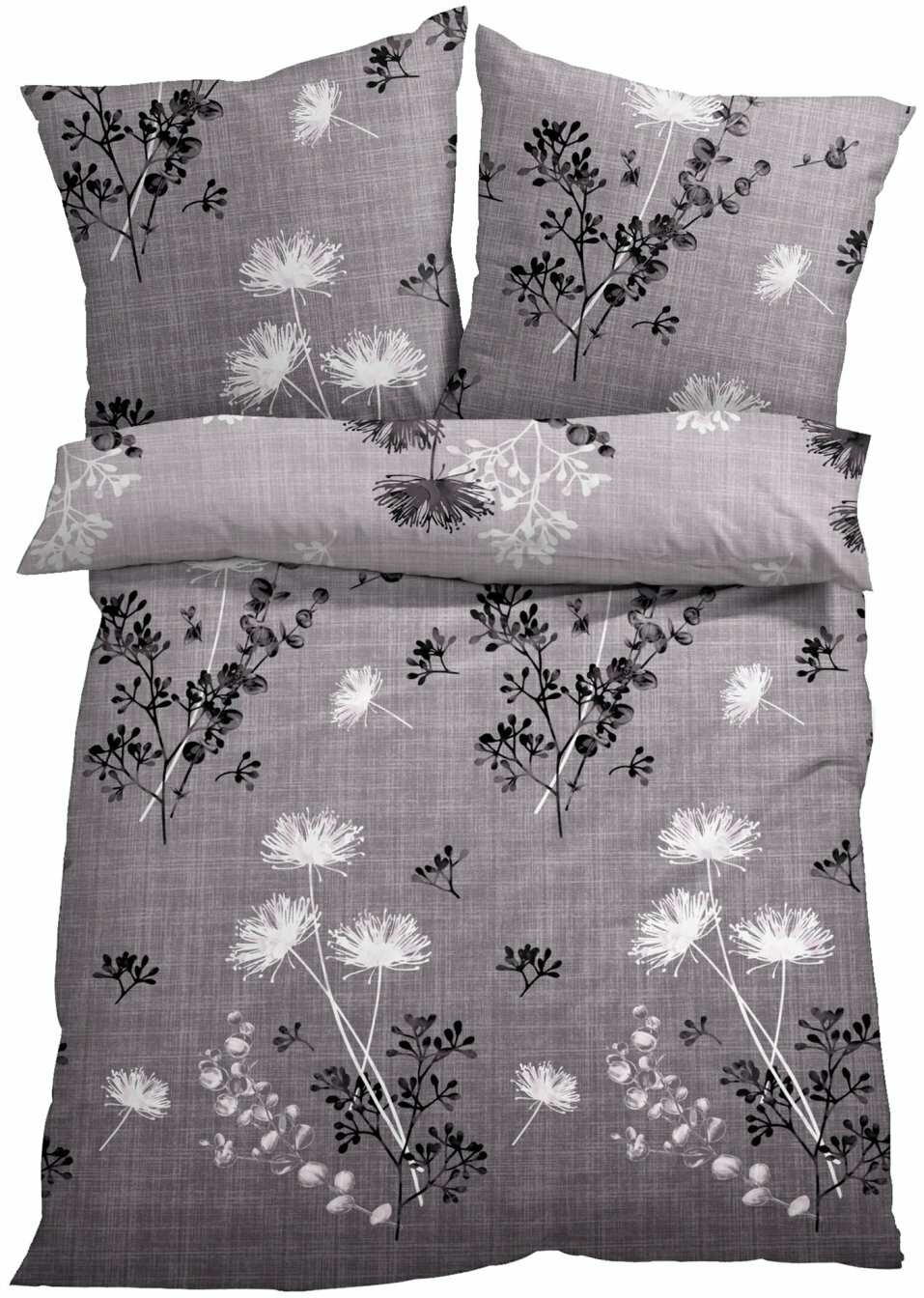 Παπλωματοθήκη-Γκρι-