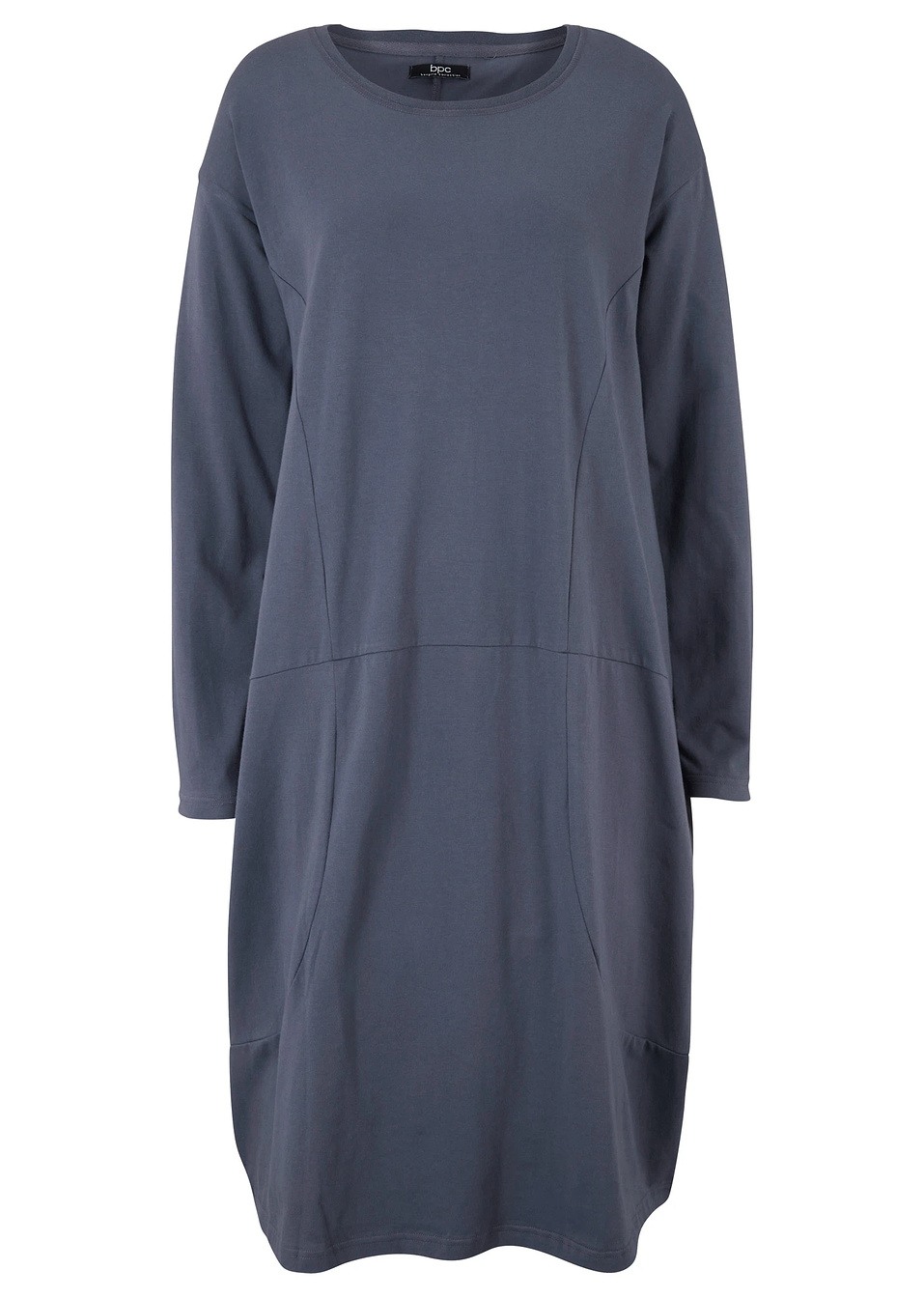 Φαρδύ φόρεμα με τσέπες-Του μύρτιλου-bpc bonprix collection