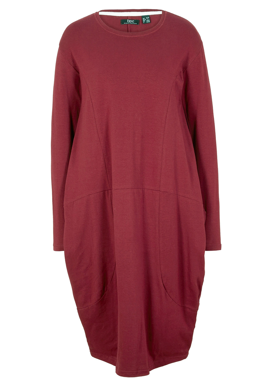 Φαρδύ φόρεμα με τσέπες-Του ροδόδεντρου-bpc bonprix collection