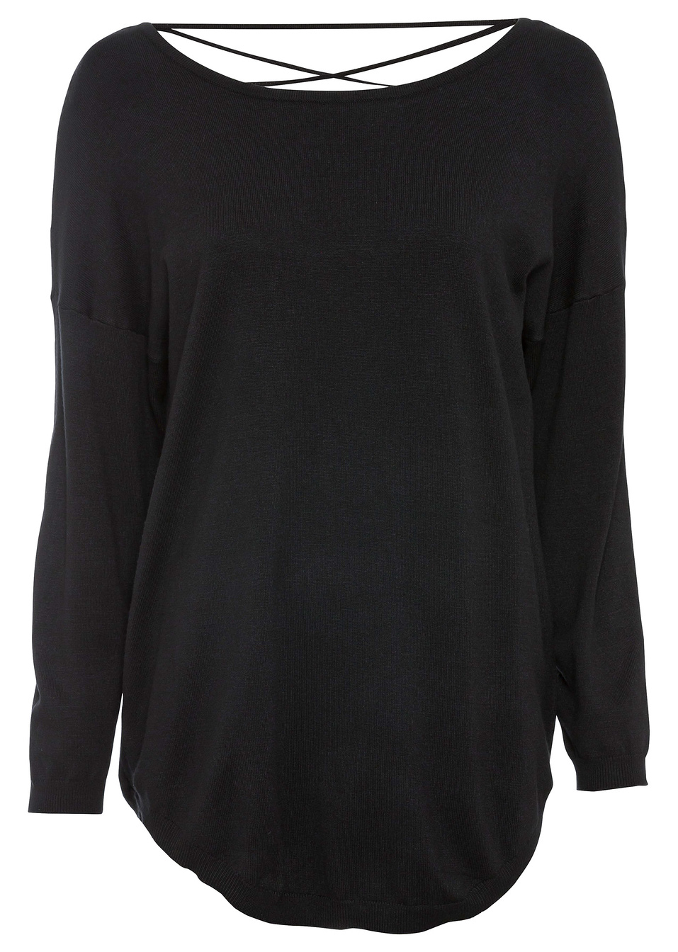 Πουλόβερ-Μαύρο-BODYFLIRT