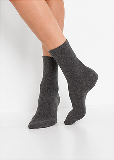 Κάλτσες με μαλακό λάστιχο (συσκευασία 4 ζευγαριών)-bpc bonprix collection