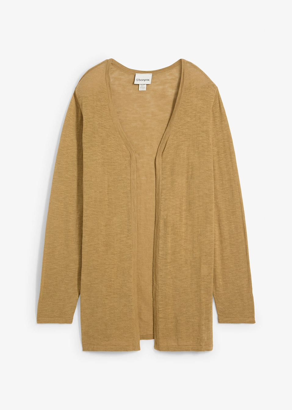 Ζακέτα με σκισίματα-Πράσινο λαδί ανοιχτό-bpc bonprix collection