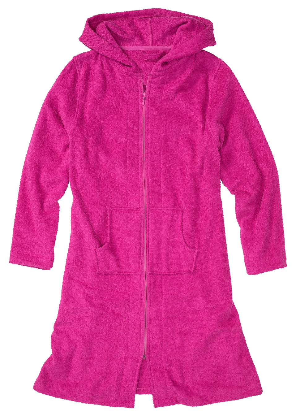 Μπουρνούζι από πετσέτα-Φούξια-bpc bonprix collection