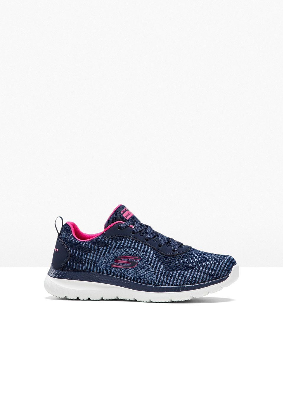 Sneakers Skechers με memory foam-Μαύρο λεοπάρ-Skechers