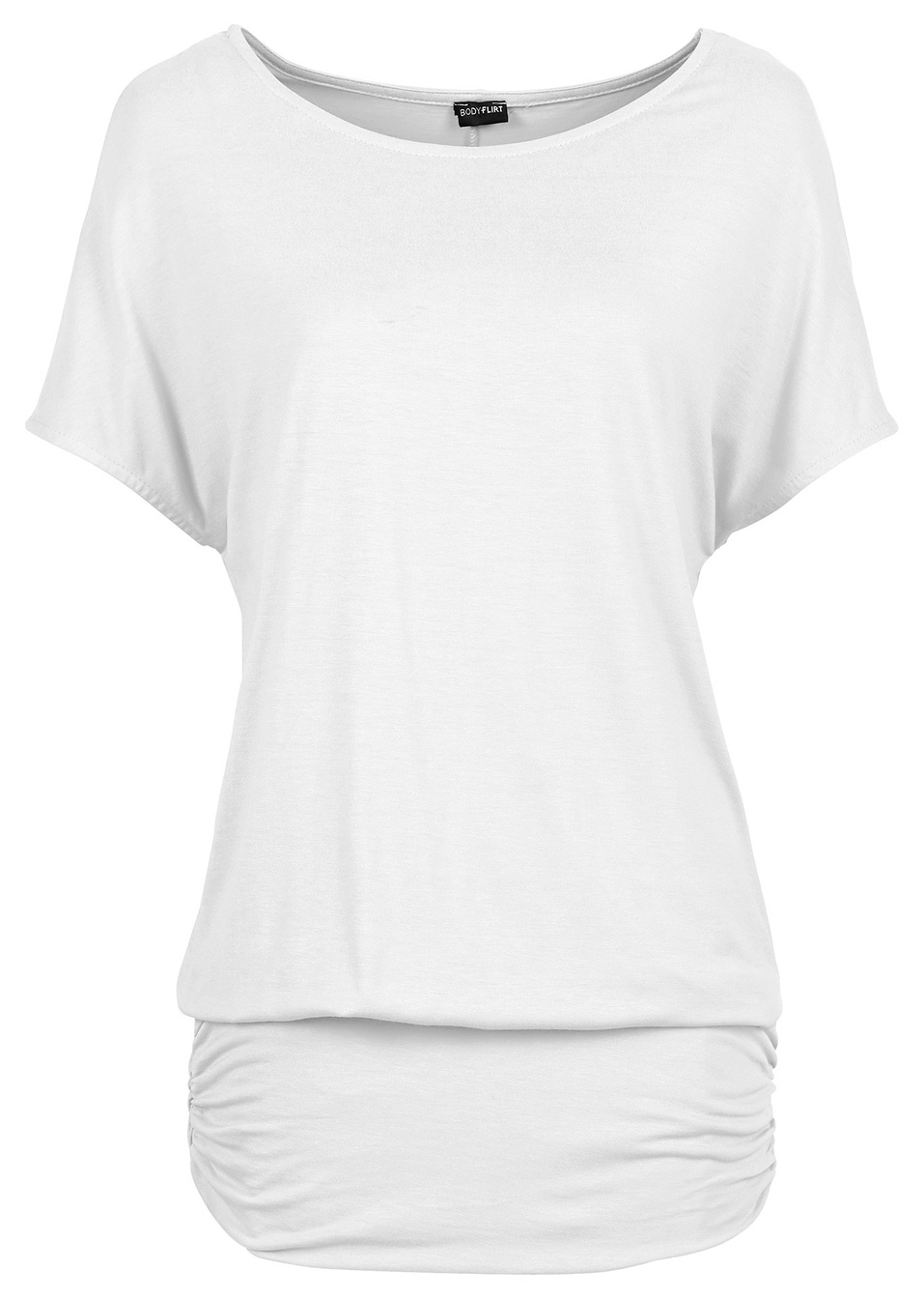 Μπλούζα-Λευκό κρεμ-BODYFLIRT