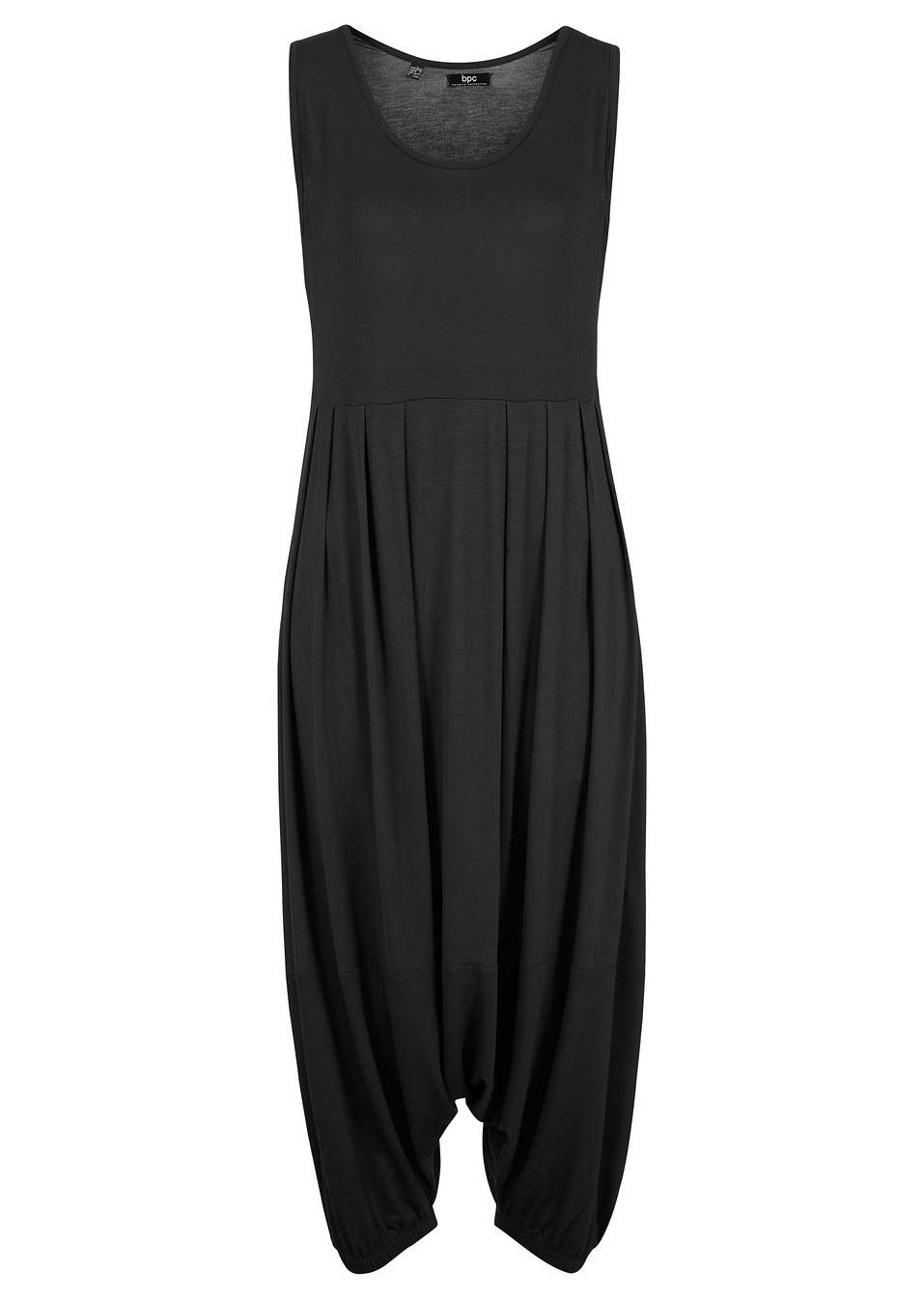 Гащеризон 3/4 с панталон тип шалвари-Черно-bpc bonprix collection