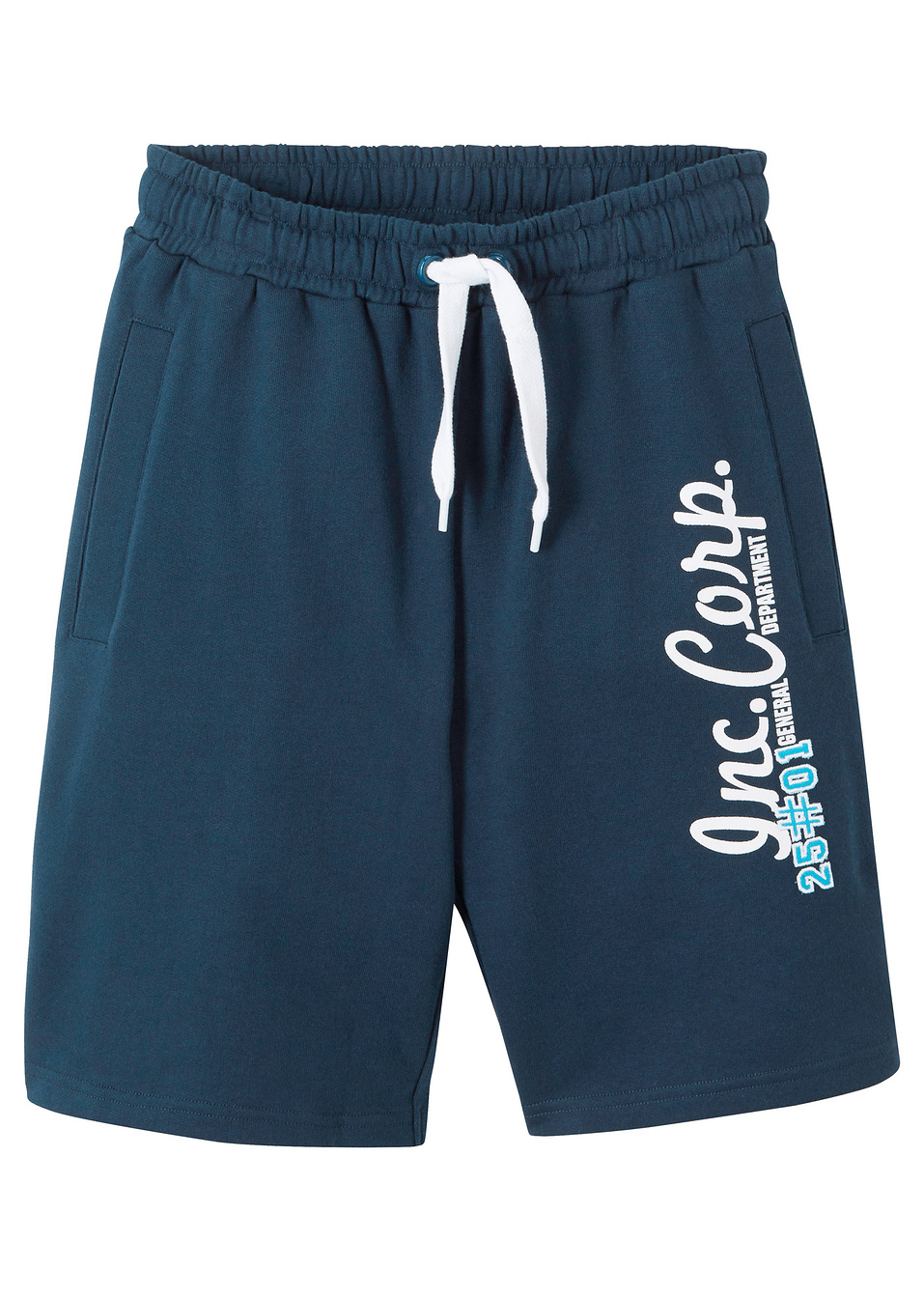 Βερμούδα φούτερ-Μπλε σκούρο-bpc bonprix collection