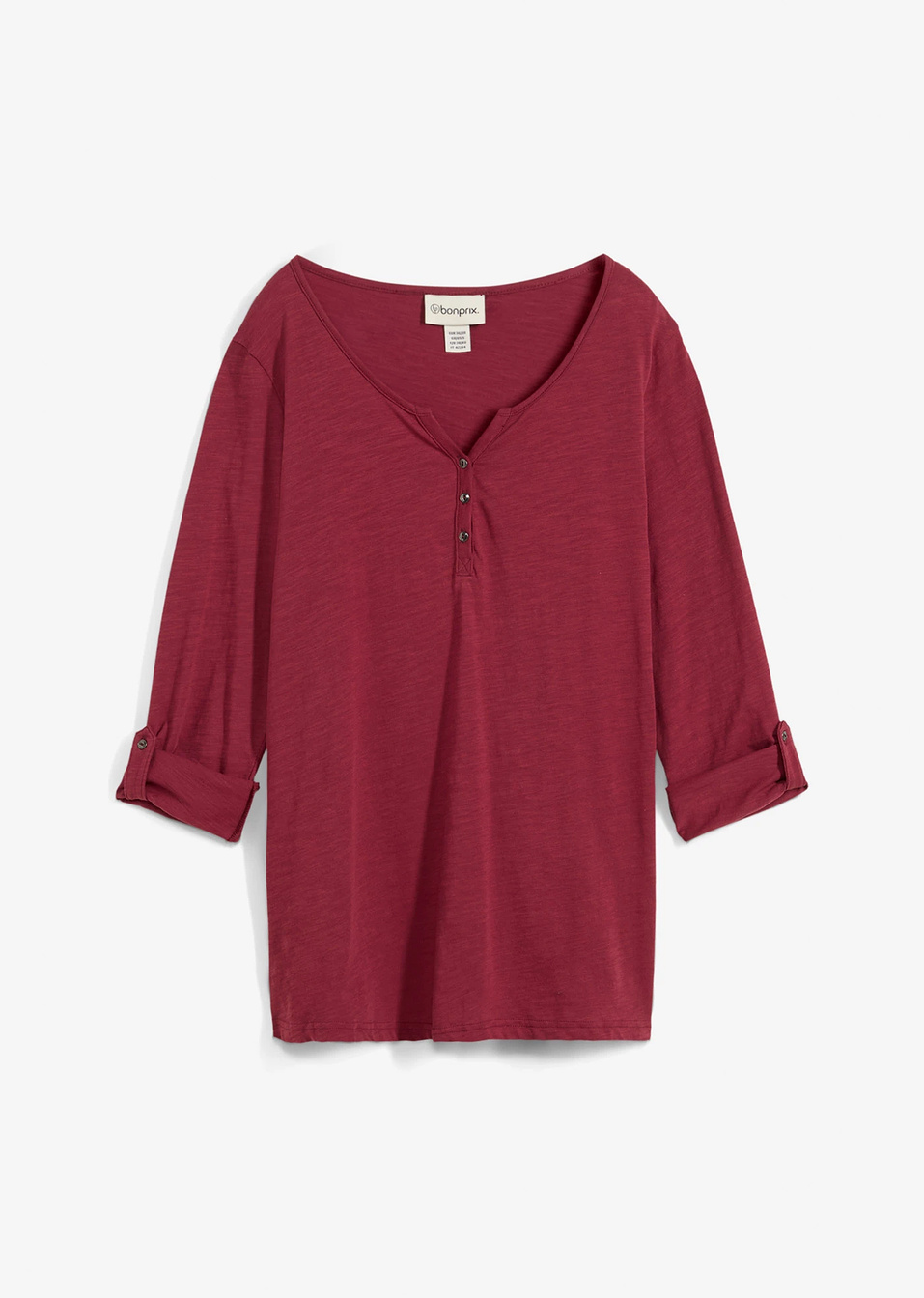 Τουνίκ ζέρσεϊ-Μπορντό-bpc bonprix collection