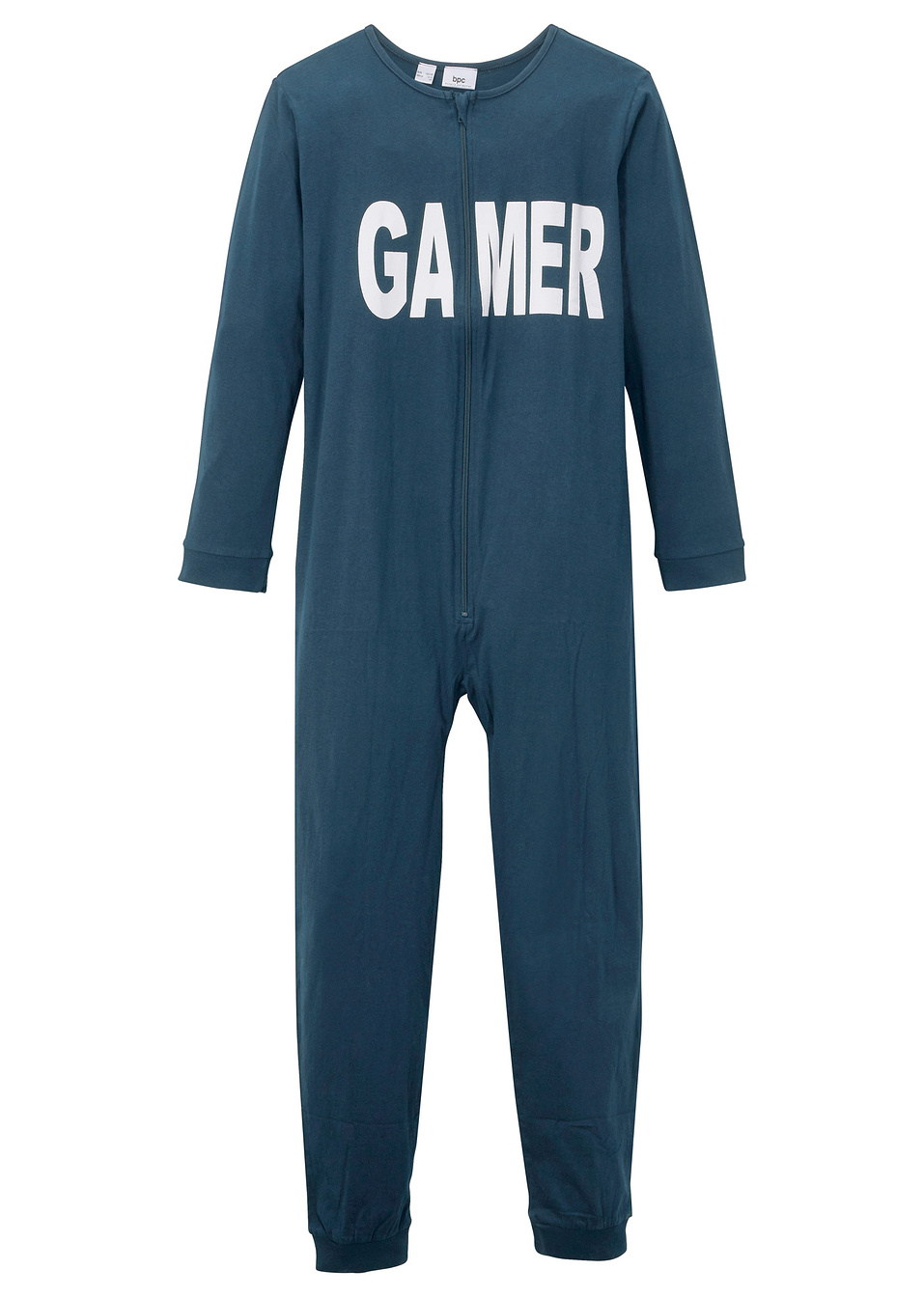 Ολόσωμη πιτζάμα-Μπλε σκούρο-bpc bonprix collection