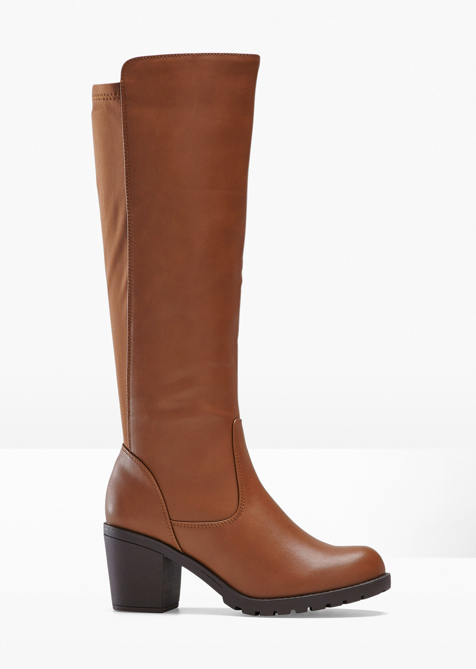 Μπότες-Καφέ σκούρο-bpc bonprix collection