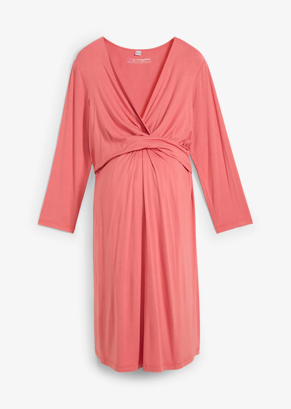 Рокля за бременни и кърмещи майки от LENZING™ ECOVERO™-Ревен-bpc bonprix collection