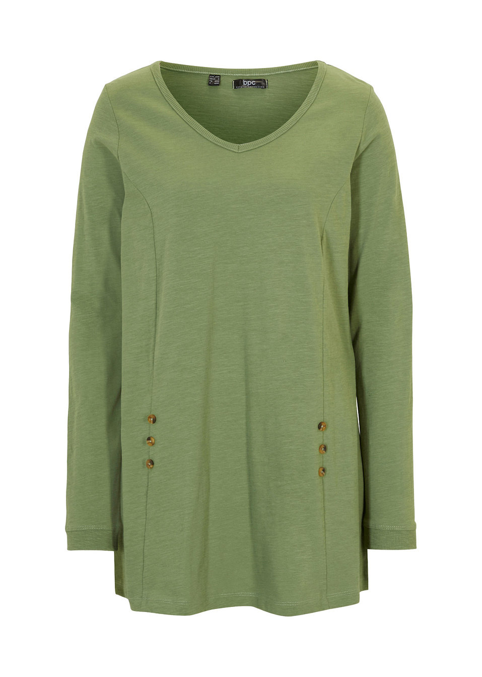 Μακριά μπλούζα-Πράσινο-bpc bonprix collection