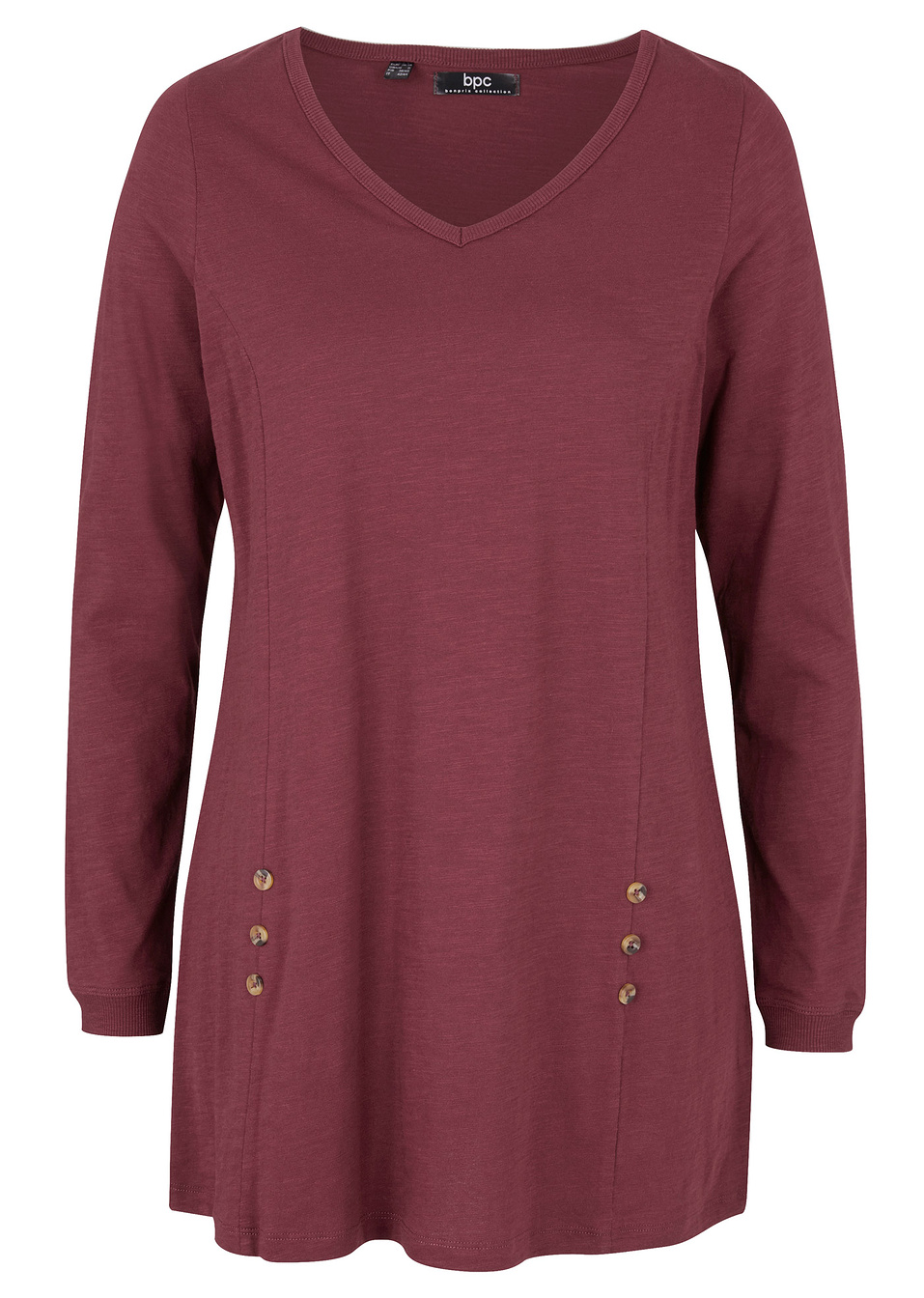 Μακριά μπλούζα-Κόκκινο του σφενδάμου-bpc bonprix collection