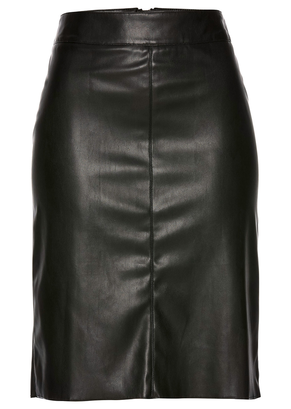 Права пола тип молив от изкуствена кожа-Черно-bpc selection premium bonprix collection