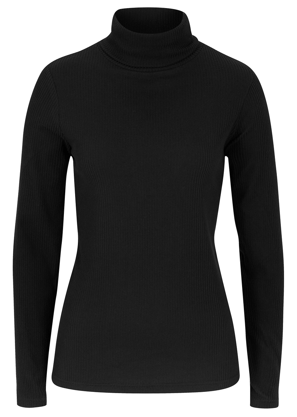 Ισοθερμική μπλούζα ζιβάγκο-Μαύρο-bpc bonprix collection