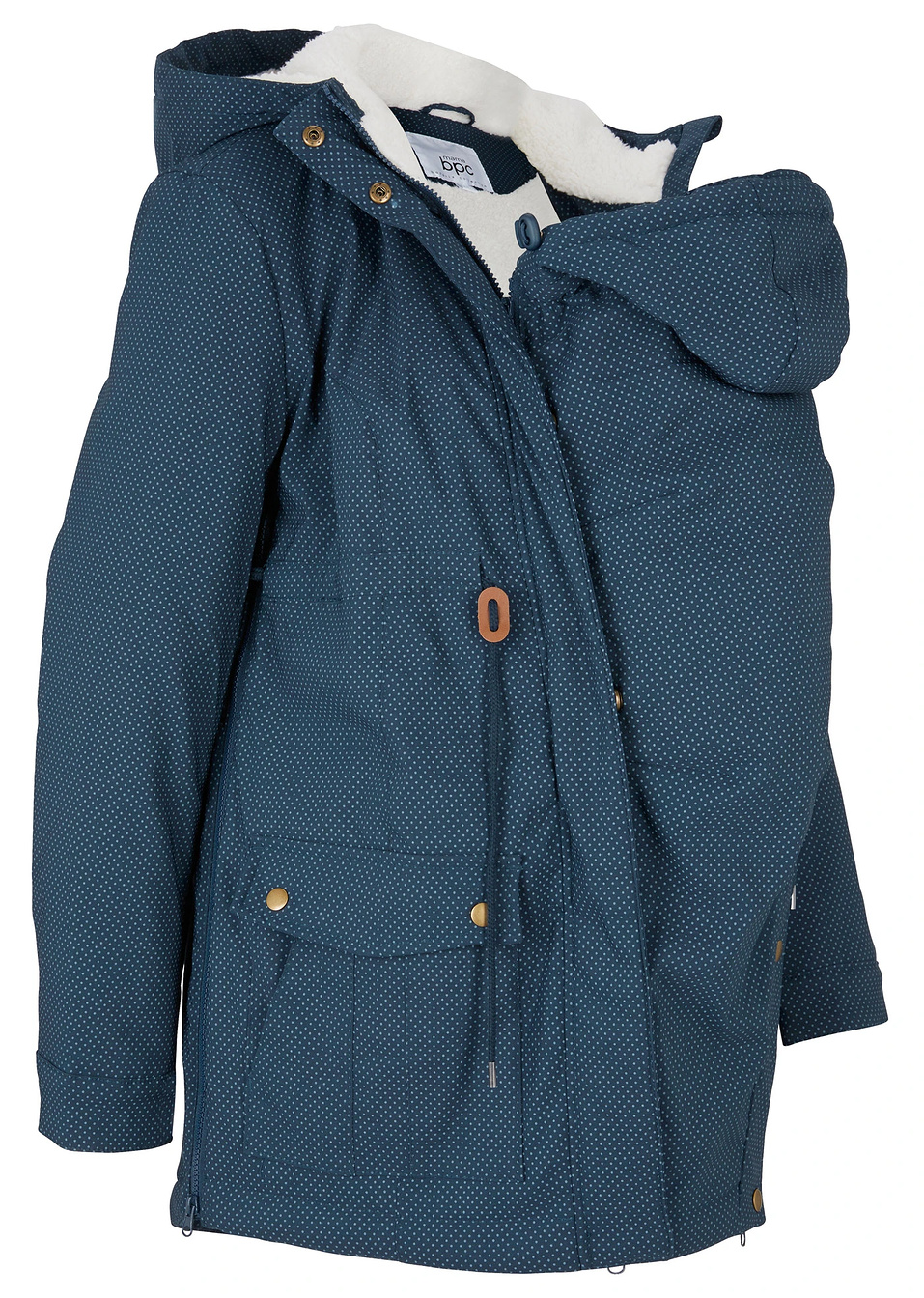 Τζάκετ εγκυμοσύνης με προσθήκη για μάρσιπο-Μπλε σκούρο-bpc bonprix collection