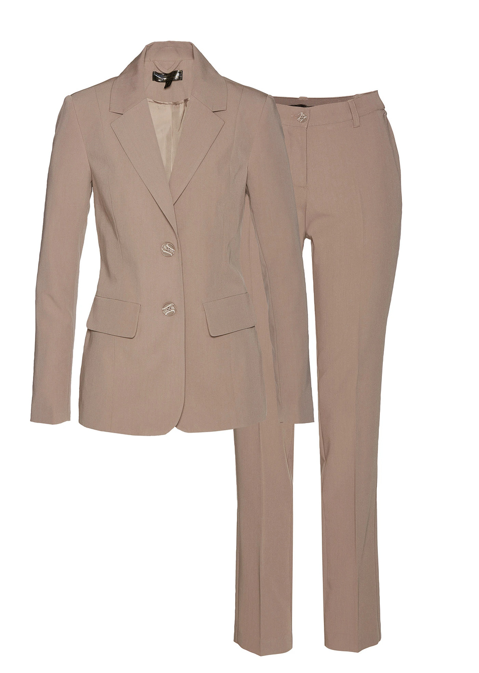 Κοστούμι (σετ 2 τεμ.)-Καφετί-bpc selection premium bonprix collection